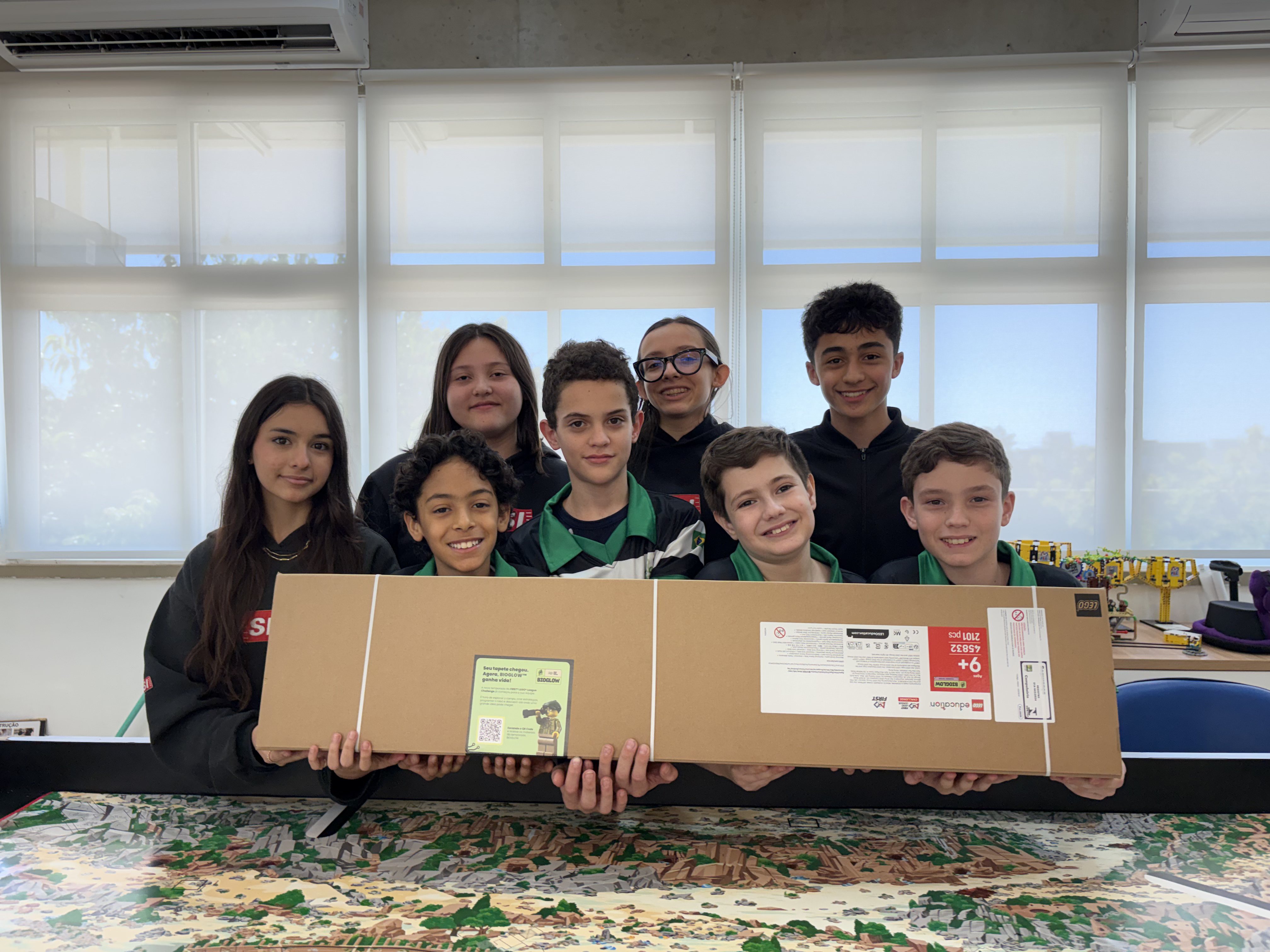 Integrantes SESI MEGASNAKES temporada BIOGLOW FLL
