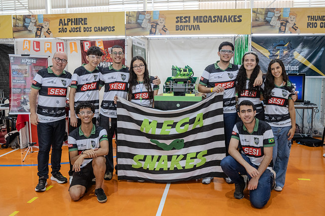 Integrantes SESI MEGASNAKES temporada DECODE FTC