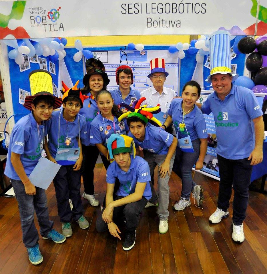 Integrantes SESI MEGASNAKES temporada FLL SENIOR SOLUTIONS